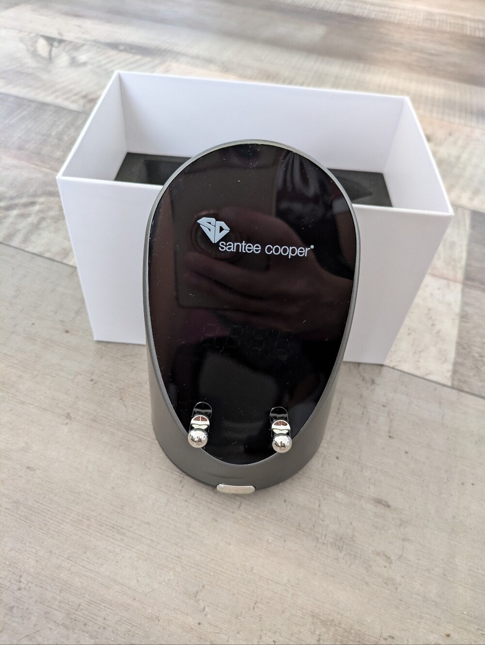 Blue Tooth Speaker Wireless Charger Digital Alarm Clock Promo New In Box Promo